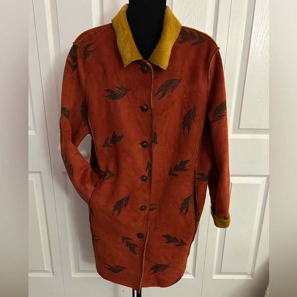 Robert Kitchen Canadian Soft Suede Jacket with pockets - Picture 1 of 8